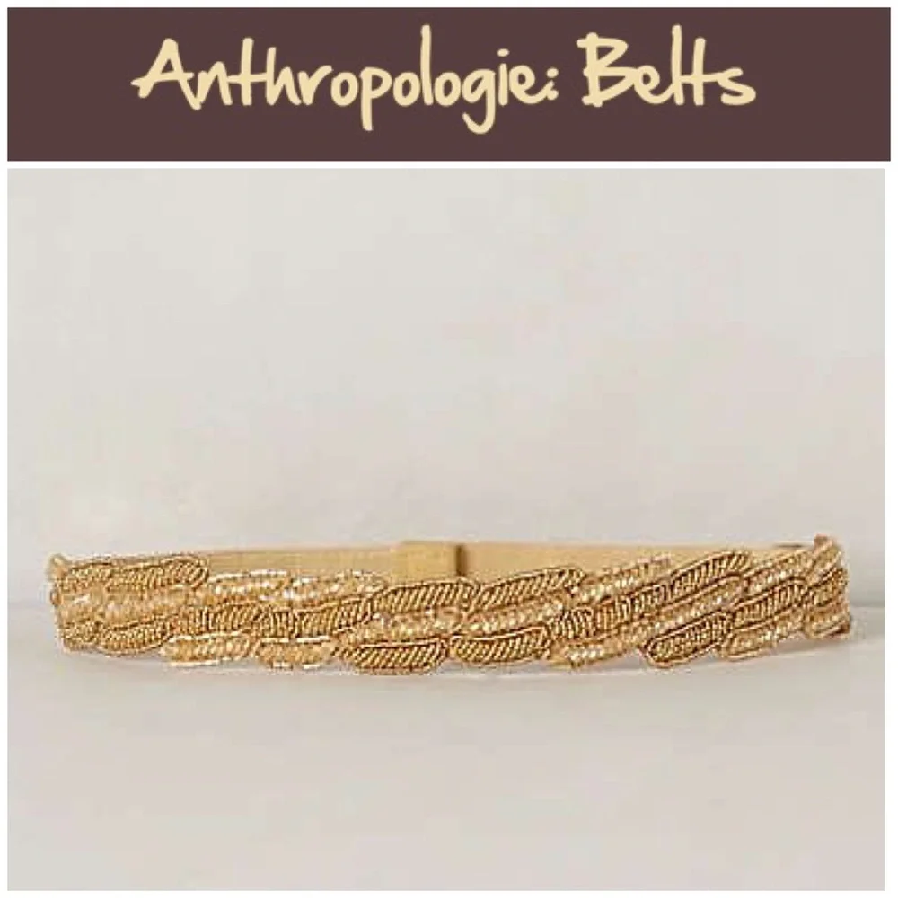Anthro “Gold Link Belt”